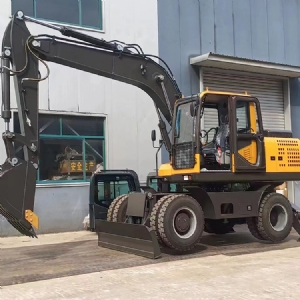 150型玉柴輪式挖掘機