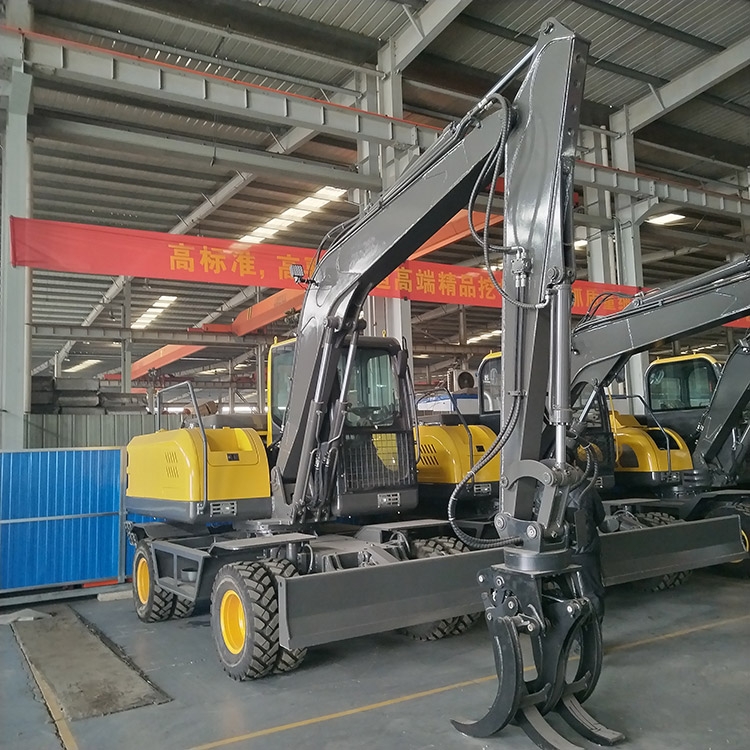 120型雙油缸輪式抓木機(jī)