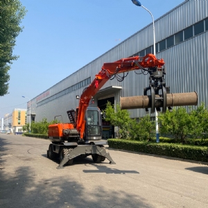 100型輪式抓木機(jī)