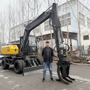 120型輪式挖掘機(jī)