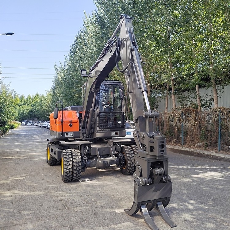 75型輪式抓木機(jī)