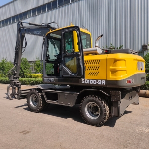 100型輪式抓木機(jī)